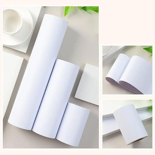 Tapetenbordüre Selbstklebend 20cm X 500cm für Badezimmer Wohnzimmer Küche Verdicken PVC Dekorative Bordüre Abnehmbare Wasserdicht Taille rahmen Wandtattoo 1-10011