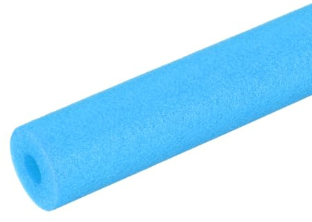 PATIKIL Rohrisolierung Schaumstoff Ø 12mm, 1m Lange 11.5mm Dick Isolierung Rohr Schaumstoffschlauch für Heizung Sanitär Heizungsrohr Schwimmbadgriff (Blau)