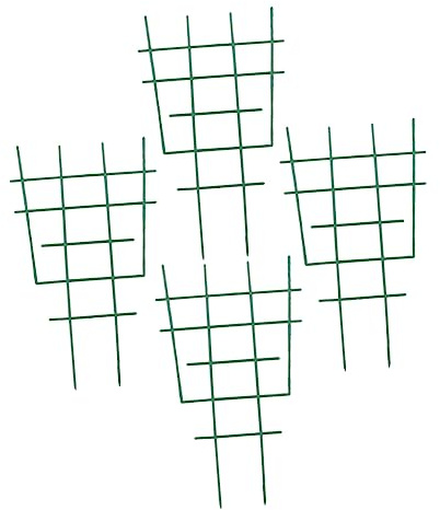 TOYANDONA 1 Juego Soporte De Plantas Trepadoras De Plástico Tutor Duradero Y Reutilizable para Jardín para Vides Rosales Y Guisantes 4 Piezas