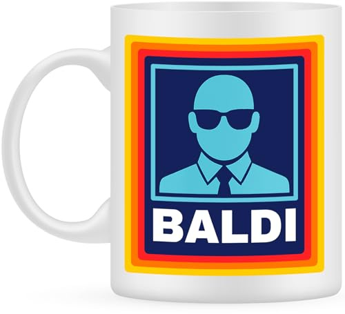 Father’s Day Gift for Dad & Grandad – Baldi Gift Mug: A Hilarious and Unique Coffee Mug for Bald Men, Work Colleagues, and Friend. Perfect as a Novelty Birthday Gift for Bald Dads and Boys.