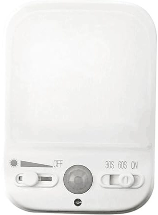 GAOHOU Plug-in PIR Motion Sensor Night Light, Human Body Induction Wall Lamp, Hallway Plug Socket LED, Home Night Lamp UK Plug