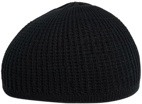 Ericetion Muslimische Islamische Gebetsmütze, Atmungsaktive Strickmützen, Herren-schädelmütze, Gehäkelte Strickmütze, Türkisches Ramadan-gebetskopfbedeckungsgeschenk