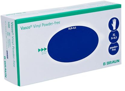 VASCO Vinyl powderfree Unt.Handsch.unsteril XL 100 Stück