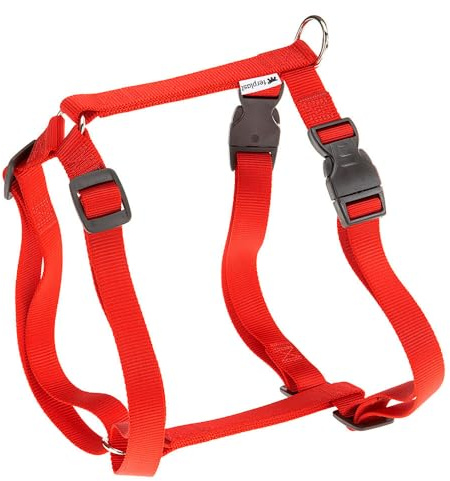 Ferplast Pettorina Cane Taglia Grande CHAMPION XXL, Pettorina per Cani Regolabile in 3 Punti, Facile da Indossare, Torace 78-120 cm. Rosso