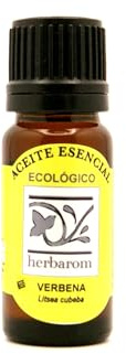 HERBAROM Aceite Esencial Bio de Verbena | Aceite Esencial Puro de Verbena, Antiinflamatorio, Circulatorio, 50 ml
