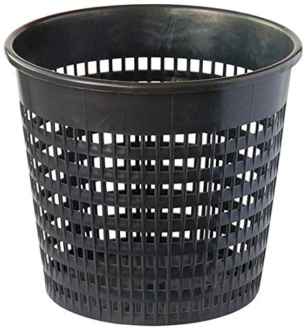 NATURAVIVA BASSANO Vaso Tondo Rete 8x8 cm per idroponica, Piante da laghetto. (100 Pezzi)