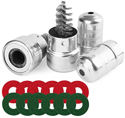 JNNJ Universale Kit di Pulizia e Protezione Dei Terminali Della Batterias per Automobili, Spazzole per Anticorrosione Terminali Batterias Guarnizione di Protezione in Fibra Del Polo Batteria