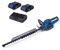 Scheppach Akku Heckenschere BC-HT720-X 20V Brushless Heckentrimmer | Schnittlänge 650mm | Schnittstärke 30mm | 20V-IXES-Serie | 2700 Schnitte/Min | mit 2X 2Ah Akku & 2,4A Doppelladegerät