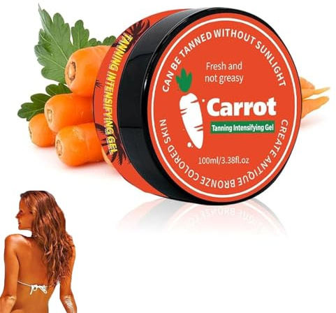 Gel Intensificador De Bronceado De Zanahoria, Gel De Bronceado Intensivo De Zanahoria Natural, Gel De Bronceado De Zanahoria, Gel De Bronceado Intensivo (PC 1)