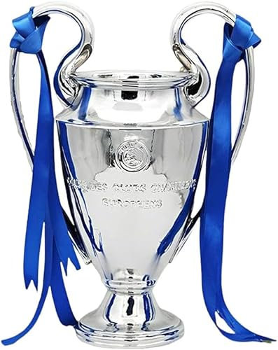 Trofeo dei Campioni di Calcio Europa Trofei di Calcio Collezionismo per Tifosi Bar Decorazioni per Ufficio Domestico, 16 cm/6,3 Pollici