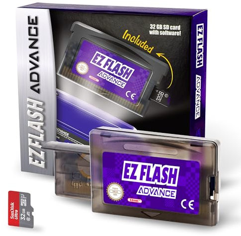 EZ Flash Omega Advance + 32 Gb SD Card