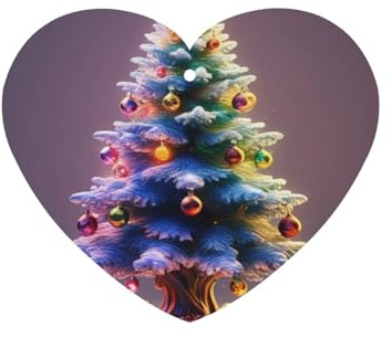 Carte désodorisante lavande à suspendre pour voiture, bureau ou maison, décoration automatique avec imprimé sapin de Noël lumineux
