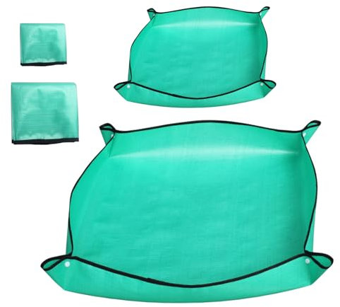 Rjayaa Plant Repotting Mat Gardening Planting Operation Pruning Tarp Mat Indoor Transplanting Potting Pad Plant Accessories for Succulent