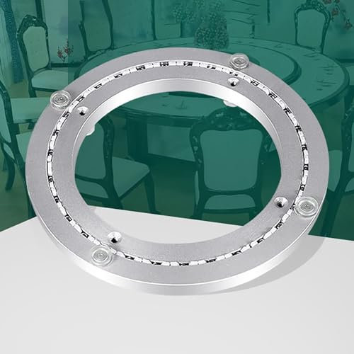 Roulement de plateau tournant, plaque pivotante ronde, matériel Lazy Susan, matériel de plaque pivotante for table à manger, roulement de plateau tournant en alliage d'aluminium Lazy Susan(800mm (32 i