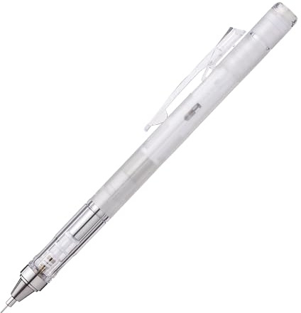 Tombow Mechanical Pencil MONO Graph 0.3 mm Transparent HB with Shake Mechanism Fine Lead Pencil Refillable Eraser Ideal for Fine Lines [SH-MG20-R3]