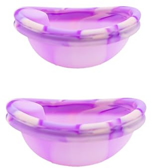 HUVZOR 2 Pezzi Disco Mestruale in Silicone, Taglia S+L - Impermeabile e Riutilizzabile | Perfetto Donne Sportive, Comodo e Sicuro, Ideale per Attività Fisica Intensa e Vita Quotidiana Senza Perdite