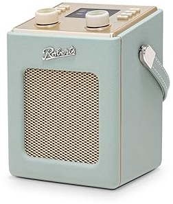 Revival Mini 2 Dab+/FM/Bluetooth Portátil Radio Despertador, Azul Cielo