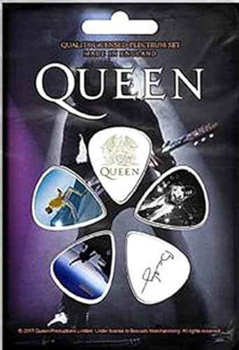 Queen RZ Gitarrenplektren, 5 Stück