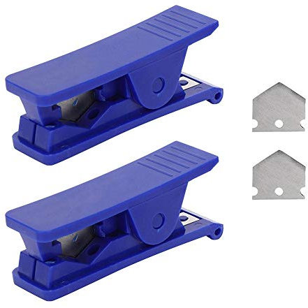 2PCS Schlauchschneider, Rohrschneider Kunststoff PVC PU Nylon Rohr Schlauch Schneiden Hydraulikschlauchschneider Schneidwerkzeug