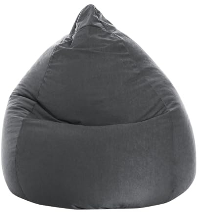 SITTING POINT only by MAGMA Sitzsack Easy XL ca. 220 Liter anthrazit