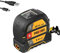 PREXISO Misuratore di Distanza Laser 2 in 1, Metro di Nastro Laser Ricaricabile, 40m Misuratore Laser e 5m Metro a Nastro, Retroilluminazione LCD M/In/Ft, per Misurare Lunghezza, Area e Volume