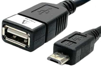 T-ProTek OTG Micro Kabel Adapter USB Host Datenübertragung Datenkabel kompatibel für Xperia Tablet Z, V Lt25i