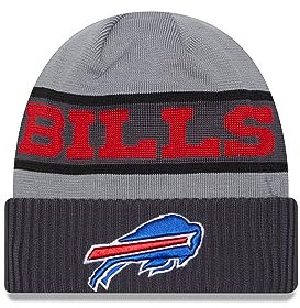New Era Buffalo Bills NFL 2023 Sideline Tech Knit CW Gray Beanie - One-Size