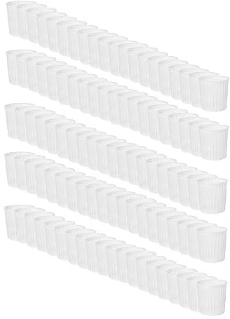 100 x Moldes para Queso 4.5x3.8cm – Para Producción Artesanal de Mini Quesos, Fresco, Mozzarella, Gorgonzola