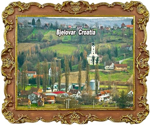 Bjelovar Kroatien Touristen-Souvenir Kühlschrankmagnete Kühlschrankdekoration Magnet