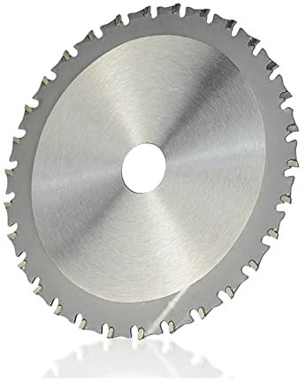 Metal Cutting Disc 136 165mm Carbide Tipped Saw Blade for Iron Steel 30 40T Circular Metal Cutting Blade(165x1.5x1.2x20x40T)