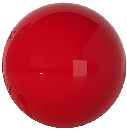 LCUVIMPEX Palla riflettente da giardino che guarda Sfera di cristallo a specchio cavo in acciaio inossidabile 304 for decorazioni da giardino e da esterno, rossa, diverse misure(120mm)