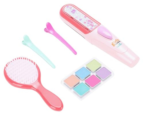 Generic Kit di Timbri in Gesso per Capelli, Colori Vivaci, Materiale Sicuro, Divertente attività Interattiva per Bambini