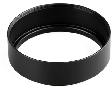 ayex Aluminium Gegenlichtblende-Sonnenblende flach 46mm Lens Hood