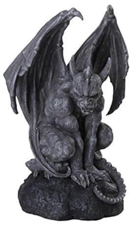 Pacific Giftware Vraskod The Sentinel Stone Gargoyle Sculpture Statue 30,5 cm