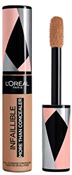 L'Oréal Paris Infallible 24H More Than Concealer, Full-coverage, Longwear and Matte Finish, 333 Cedar
