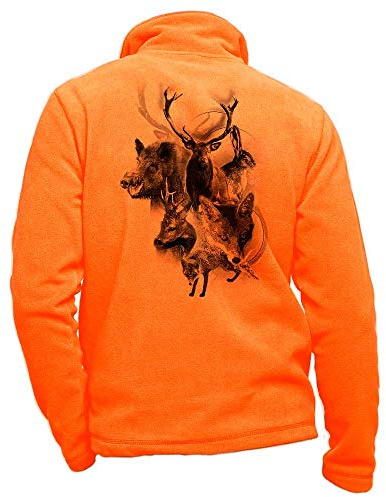 Pets-easy Herren 1 Pullover, Neonorange, XXXXL