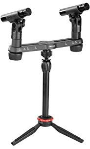 Saramonic Sr-MSM500 Mikrofonhalterung für X-Y und Ortf Aufnahme (Sr-MSM500)