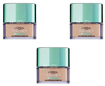 L'Oréal Paris Perfect Match Minerals Powder-Foundation 1.R/1.C Rose Ivory, Pack of 3