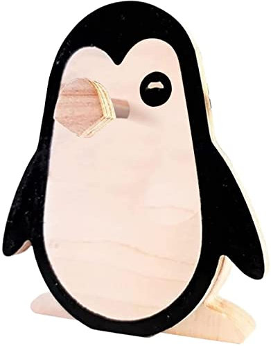Ailovone Holz Brillenhalter Tier Brillenhalter Handgeschnitzte Brillenhalter Ständer für Kinder Männer Frauen Geschenk Brillenablage Holz Lesebrillenhalter Ständer Sonnenbrillen Home Office Dekor (A4)