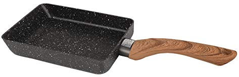 Poêle Tamagoyaki, Poêle à Omelette Japonaise Antiadhésive, Petite Poêle Carrée, Poêle à Crêpes, Poêle à œufs Tamagoyaki Pour Cuisinière à Gaz à Induction, 35,5x13 Cm/14,0x5,1 Pouces