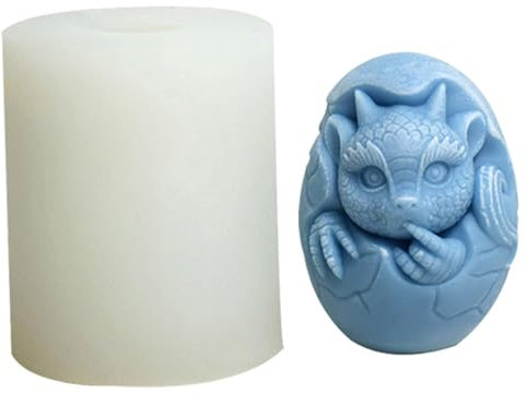ZIDDAR Ostereier Kerzenform Osterkerze Silikonform Antihaftbeschichtet Für Kerze Seife Osterparty Ornament