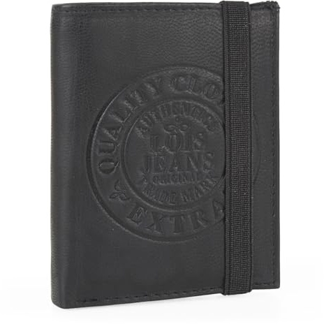Cartera de Piel para hombre - Cartera hombre Piel con Monedero Interior y T