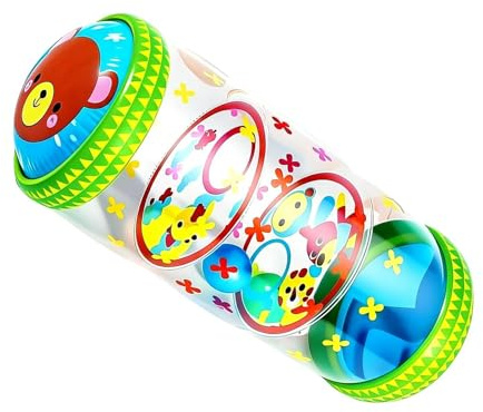 Kids Crawling Device | Inflatable Device with Tinker Sound | Crawling & Walking Sensory Roller - for Bonding Time Sensory Play Travel Boys and Girls