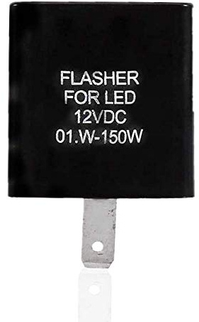 2 Poliger Pin Blinkrelais Universal 12 V Motorrad LED Blinker Relais Elektronische Blinker Licht Relais Motorrad Geschwindigkeit Einstellbare Led-anzeige Licht
