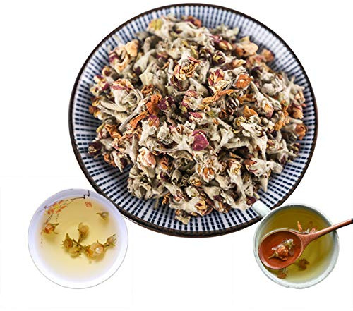 Blüten-Kräutertee Chinesischer neuer Blütentee Apfelblüte mit Rosentee Bio (100g)