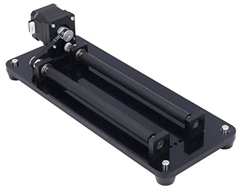 Laser Rotary Roller, 3 Level 360 Degree Laser Engraver Y Axis Rotary Roller Engraving Module, Compatible with Most Kinds