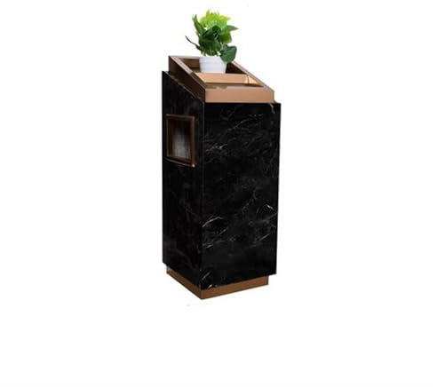 pattumiera da esterno con Dustbins Verticale in acciaio inossidabile con posacenere Pattumiera in marmo for esterni commerciale Hall dell'hotel Edificio for uffici speciali dell'hotel Bin Di Riciclagg