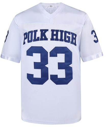 kioken AL Bundy Fußballtrikot, 33 Polk High Shirt, Herren, Blau, Größe S-3XL