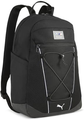 PUMA Unisex BMW MMS Backpack Rucksäcke, PUMA Black, OSFA