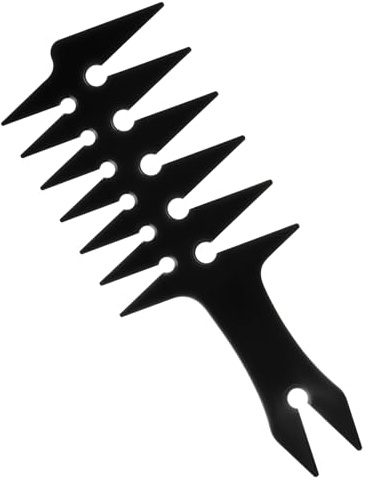 Hair Wide Tooth Comb - Double Sided Detangling Comb for Men's Hairstyling